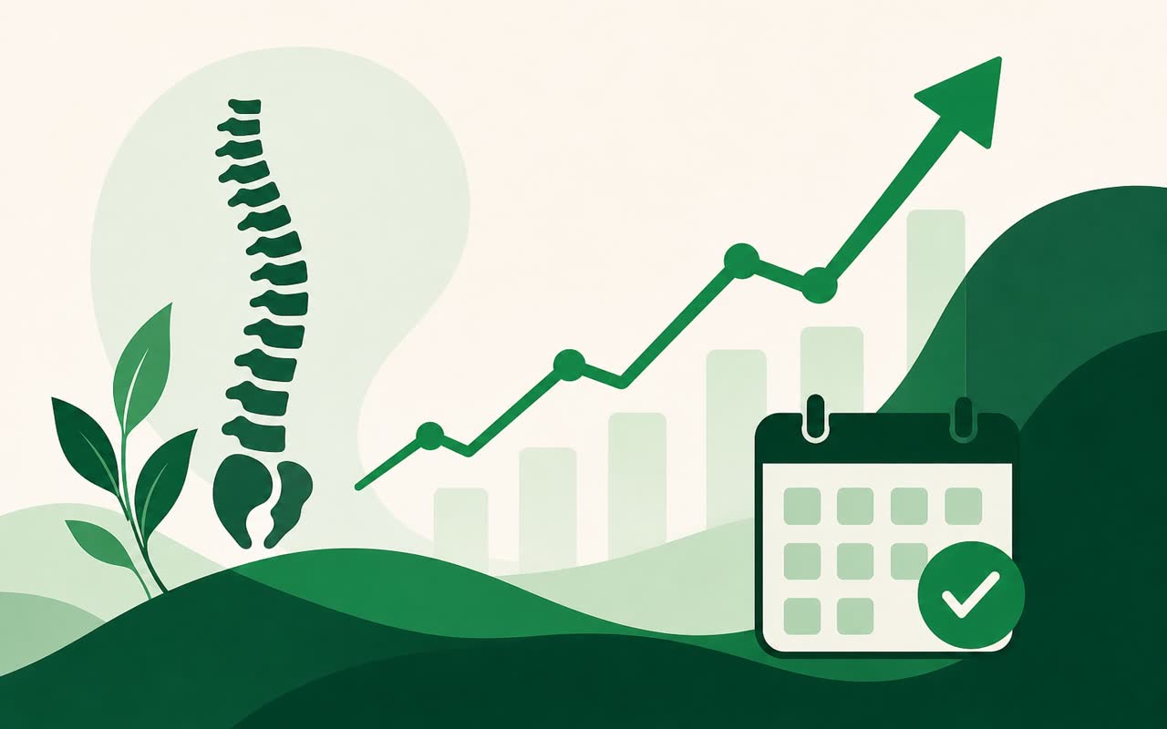 Growth illustration for a chiropractic, minneapolis mn success story